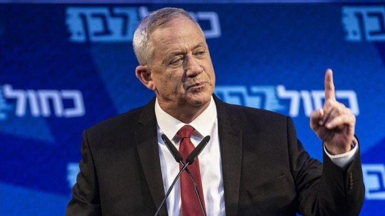 Gantz: 'Hizbullah İsrail'e saldırırsa Lübnan'ı yerle bir ederiz'