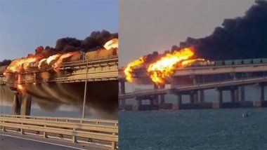 Rusya'yı Kırım'a bağlayan köprüde patlama!