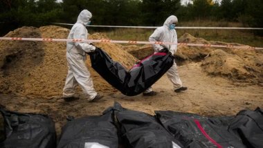 Ukrayna'nın Liman kentinde yeni toplu mezar bulundu