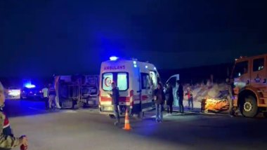 Kars'ta trafik kazası: Çok sayıda yaralı