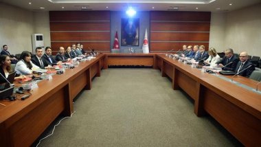 Finlandiya ve Türkiye heyeti bir araya geldi