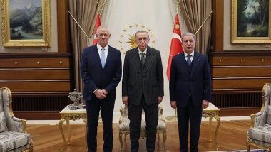Erdoğan, İsrail Savunma Bakanı ile görüştü
