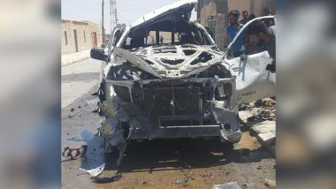 Türk savaş uçakları Şengal'de bir aracı hedef aldı