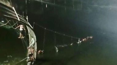 Hindistan'da köprü çöktü: En az 90 kişi yaşamını yitirdi