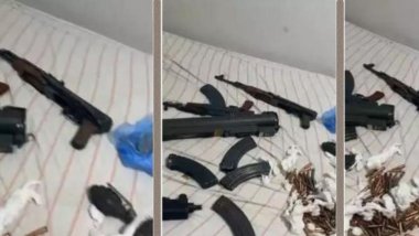 Polisin baskın yaptığı evden lav silahı çıktı