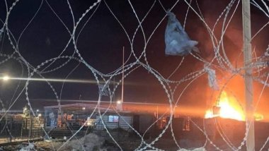 Suriye sınırında akaryakıt konvoyuna bombardıman: 14 ölü