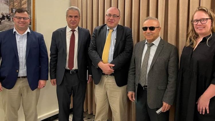 ABD Dışişleri Bakanlığı heyeti ENKS'li yetkililerle görüştü
