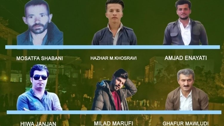 İran Güçleri, Doğu Kürdistan’ın Bokan Kenti’nde 6 Kürdü katletti