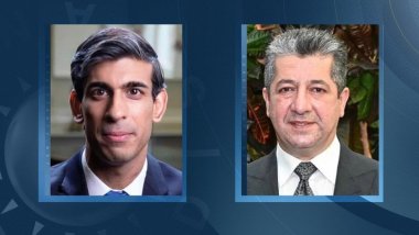 İngiltere Başbakanı Sunak'tan Başbakan Barzani’ye mektup