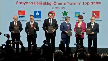 Altılı Masa, 'Anayasa Değişikliği Önerisi'ni açıkladı