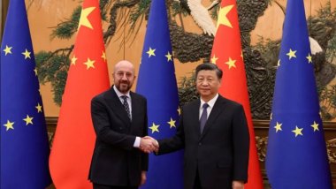 Çin Devlet Başkanı Şi, AB Konseyi Başkanı Michel ile görüştü