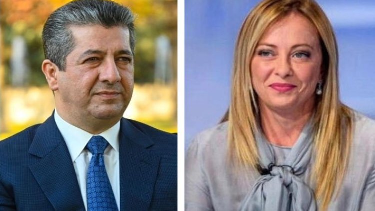İtalya Başbakanı'ndan, Mesrur Barzani’ye mektup