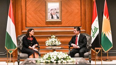 Macaristan Cumhurbaşkanı, Başbakan Mesrur Barzani ile bir araya geldi