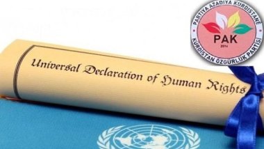 PAK: BM ve Dünya Devletleri'ni İnsan Hakları Evrensel Bildirgesi'nin Gereklerini Yerine Getirmeye Çağırıyoruz! 