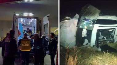 Erzincan'da otomobil şarampole devrildi: Ölü ve yaralılar var