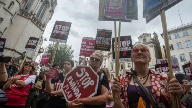 İngiltere Yüksek Mahkemesi sığınmacıları Ruanda'ya gönderme planını hukuka uygun buldu