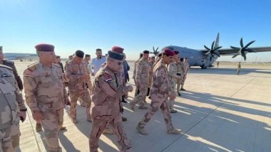 Üst düzey Irak askeri heyeti Kerkük'te
