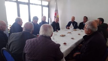 Şeyh Said Derneği Heyeti'nden Diyarbakır’da PAK’a dayanışma ziyareti