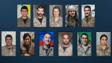 HPG Zap’ta hayatını kaybeden 11 üyesinin kimlik bilgilerini açıkladı