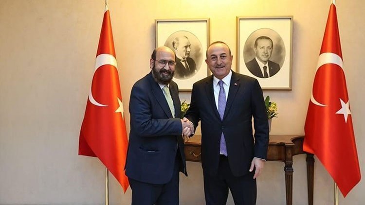 Çavuşoğlu ile görüşen Ezidi Miri’nden 'Şengal Anlaşması' çağrısı