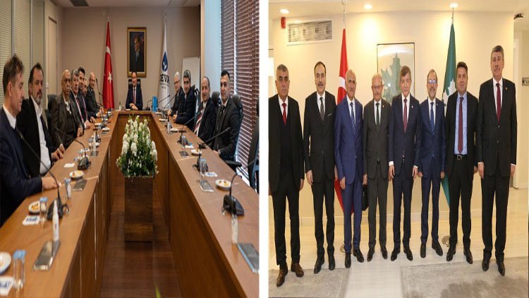 Aşiretler Federasyonu Babacan ve Davutoğlu’nu ziyaret etti