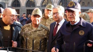 Hulusi Akar'dan  Diyarbakır'a ziyaret