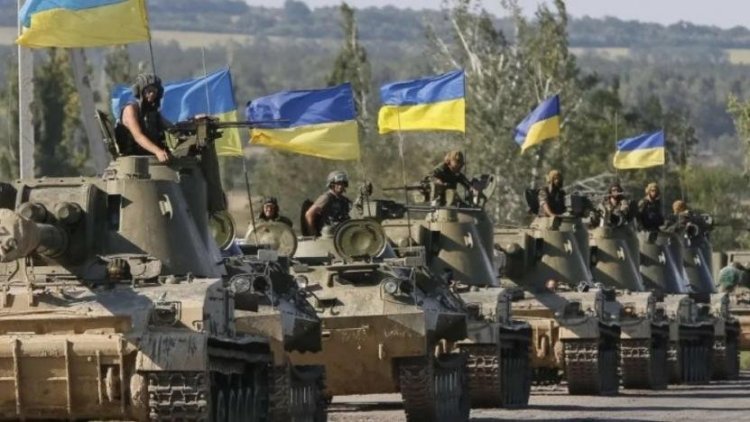 Ukrayna ordusundan, Belarus sınırında savaş tatbikatı