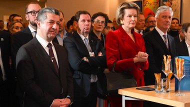 Başbakan Barzani, Belçika Kralı ve Kraliçesi’yle görüştü