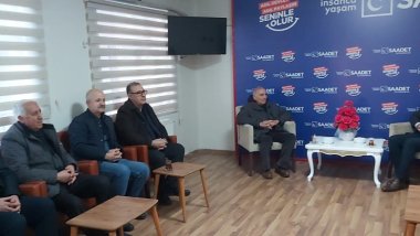 PAK, Diyarbakır’da Saadet Partisi’ni ziyaret etti