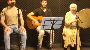 Hevra grubunun iki üyesi Kürtçe söylediği için gözaltına alındı