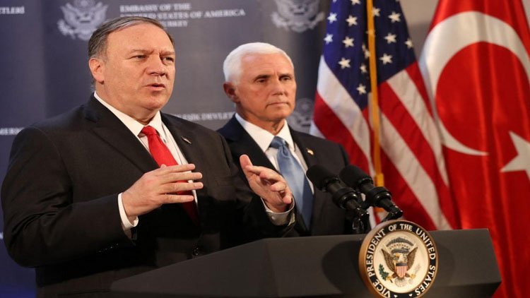 Pompeo: Erdoğan ve Pence'in görüşmesi uzayınca Beştepe'de kapıyı kırmaya çalıştım