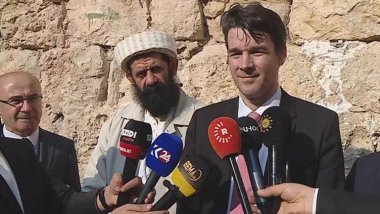 Almanya'dan Ezidilerin kutsal mekanı Laleş'e üst düzey ziyaret