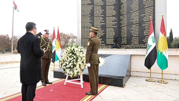 Başkent Erbil'de '1 Şubat Şehitleri' anıldı