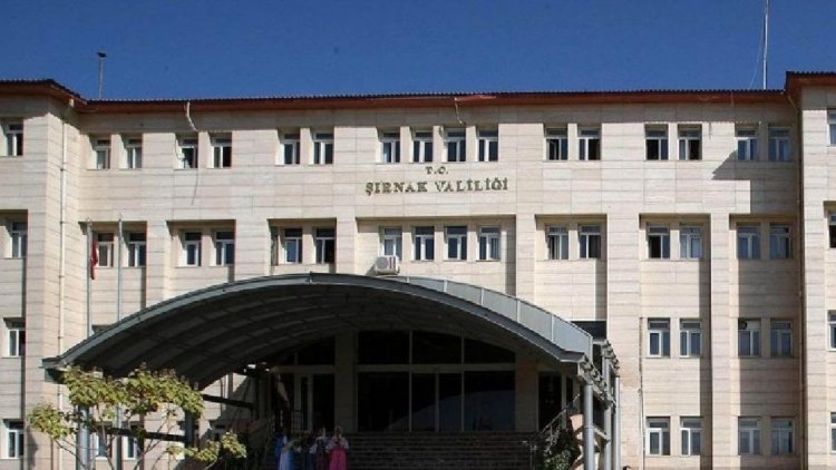Şırnak'ta 10 günlük yasak kararı