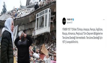 Deprem bölgesinde 7 dilde hizmet veren YİMER'de Kürtçe yok!