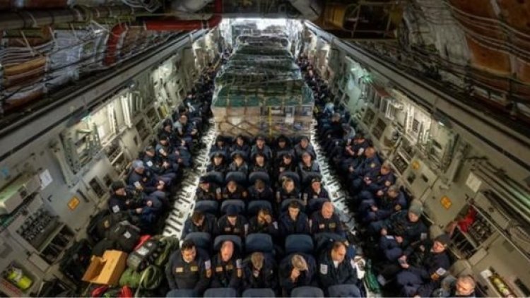 ABD'nin gönderdiği arama kurtarma ekibi İncirlik'e ulaştı