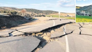 24 yıl sonra en büyük fay yarıkları