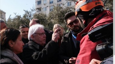 BM Koordinatörü Griffiths deprem bölgesinde: 'Doğa gerçekten çok sert bir şekilde vurdu'