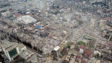 Maraş'ın Pazarcık ilçesinde arama kurtarma çalışmaları tamamlandı