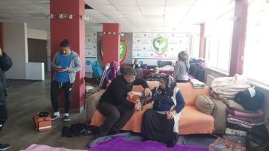 Amedspor tesislerini depremzedelere açtı