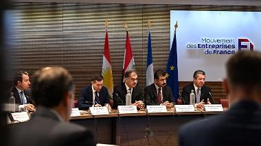 Başbakan’dan Fransız şirketlerine Kürdistan Bölgesi’nde daha fazla yatırım çağrısı