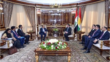 Başbakan, Hindistanlı üst düzey diplomat heyeti ile görüştü