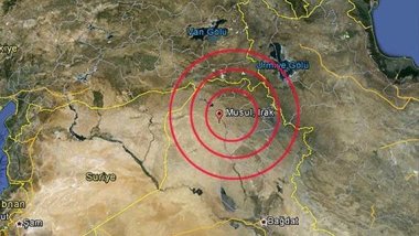 Musul’da deprem!