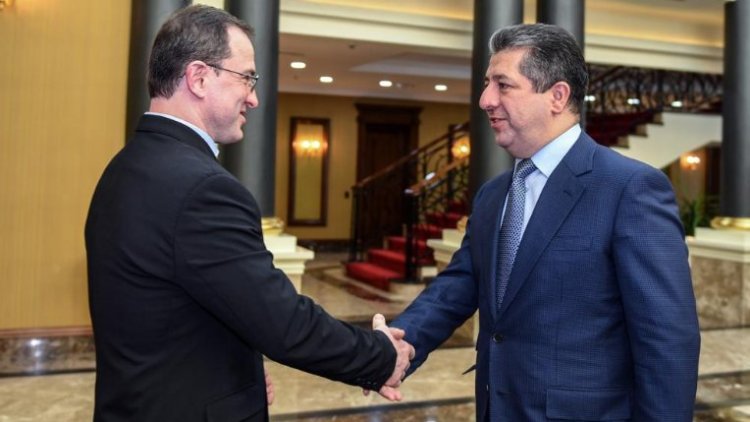 Başbakan Barzani, Rus Büyükelçi ile ikili ilişkileri görüştü