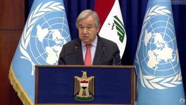 Guterres: Şengal anlaşmasını tam olarak uygulanmasını destekliyoruz