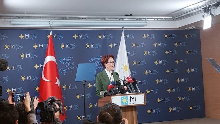 Akşener'in açıklamasınına ardından beş lider ortak açıklama yapacak