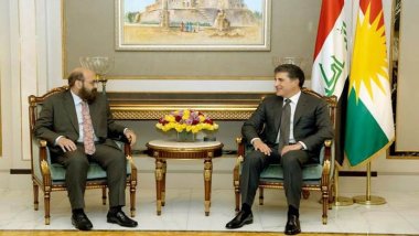 Neçirvan Barzani, Ezidi Miri ile bir araya geldi