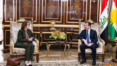 Başbakan, İsveç Büyükelçisi Jessica Svärdström ile bir araya geldi.