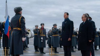 Beşar Esad, resmi ziyaret için Moskova'da