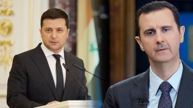 Zelenskiy'den Beşar Esad'a yaptırım kararı